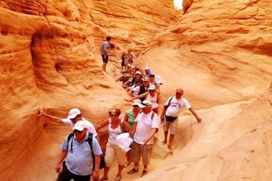 Day Tour Adventure to Salama Color Canyon and Dahab